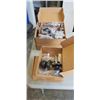 Image 1 : 4 NEW AMAZON BASICS ENTRY KNOB SETS  - 2 KNOB AND DEADBOLT SETS AND 2 ENTRY KNOB SETS