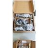 Image 3 : 4 NEW AMAZON BASICS ENTRY KNOB SETS  - 2 KNOB AND DEADBOLT SETS AND 2 ENTRY KNOB SETS