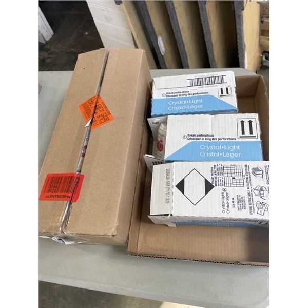 4 BOXES BOOST VANILLA PROTEIN DRINKS. EXP JULY 20263 BOXES OF CRYSTAL LIGHT LIQUID DRINK MIX EXP APR