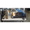 Image 3 : ASSORTED GARDEN DECOR, TRAYS, PLANTERS ETC
