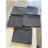 Image 1 : 5 NEW BLACK TABLE CLOTHES APPROX 9FT x 7FT