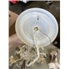 Image 3 : VINTAGE WHITE CHANDELLIER