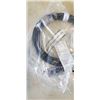 Image 1 : AS NEW BLACK 6FT FT LIFE SUPPLY LIGHTED INDOOR OUTDOOR HEAVY DUTY EXTENSION CORD, 10AWG