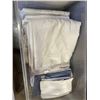Image 3 : 2 STORAGE TOTE OF TOWELS AND LINENS