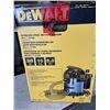 Image 2 : AS NEW DEWALT STAINLESS STEEL WET DRY VACUUM