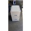 Image 1 : SMALL 2 DRAWER METAL FILING CABINET