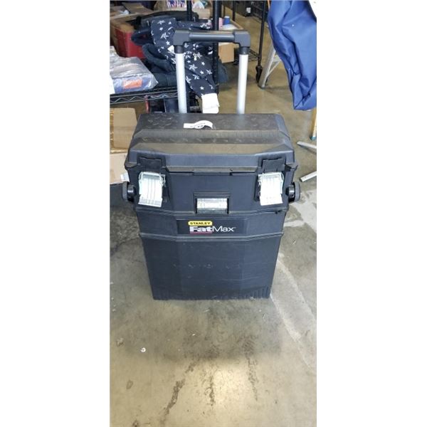 STANLEY ROLLING TOOL BOX W/ CONTENTS