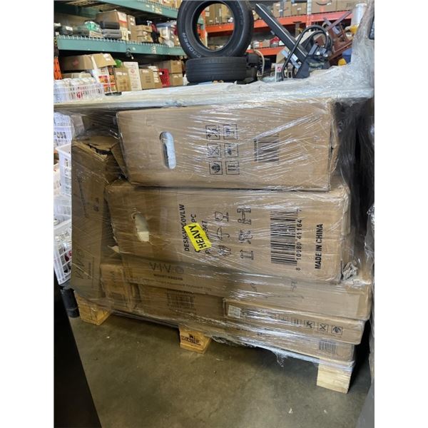 PALLET OF VIVO MOUNTS AND ACCESSORIES