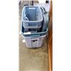 Image 1 : LOT OF STORAGE TOTES W/ SOME LIDS