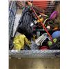 Image 1 : PALLET OF ASSORTED GOODS, CONTENTS OF REPOSESSSED VEHICLES, BIN NOT INCLUDED