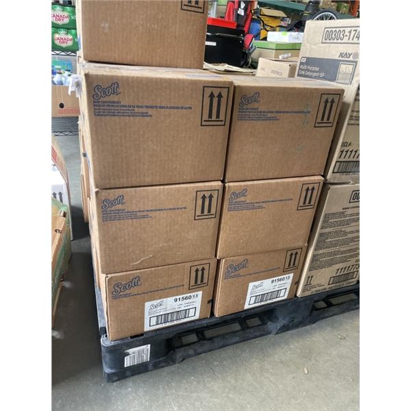 6 CASES SCOTT MOISTURIZING FOAM HAND SANITIZER REFILLS