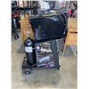 Image 1 : WIRE FEED MIG WELDING ON CART W/ ACCESSORIES