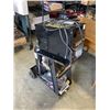 Image 2 : WIRE FEED MIG WELDING ON CART W/ ACCESSORIES