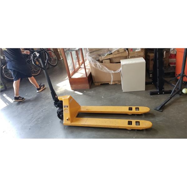 ULINE NARROW FORK PALLET JACK