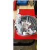 Image 1 : AS NEW BLACK 25FT LIFE SUPPLY LIGHTED INDOOR OUTDOOR HEAVY DUTY EXTENSION CORD, 10AWG