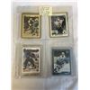 Image 1 : 4 AUTOGRAPH HOCKEY CARDS - BRETT HULL, MIKE MODANO, CLIFF RONNING, RYAN KESLER