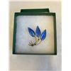 Image 1 : VINTAGE STERLING SILVER ENAMELD BROOCH MARKED 925 STERLING SILVER HALLMARK STERLING NORWAY