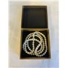 Image 1 : EXTRA LENGTH GENUINE PEARLS NECKLACE, 31" LENGTH