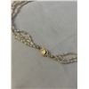 Image 2 : TRIPLE STRAND GENUINE SEED PEARLS NECKLACE