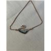 Image 3 : GOLD W/ AUSTRIAN CRYSTAL RHINESTONES SWAN SELF ADJUSTING BRACELET