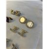 Image 2 : LOT OF VINTAGE PAIRS OF CUFFLINKS