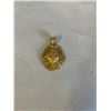 Image 1 : 18K GOLD PLATED PENDANT, UNMARKED