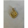 Image 2 : 18K GOLD PLATED PENDANT, UNMARKED