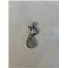 Image 1 : STERLING SILVER ABELONE AND PEARL PENDANT