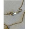 Image 4 : GOLD FILLED CORO CHAIN W/ PEARL PENDANT NECKLACE