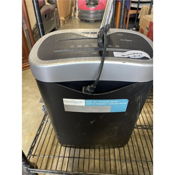 OMNITECH 10-SHEET PAPER SHREDDER