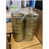 Image 6 : LARGE LOT OF MASON JAR LIDS AND SEAL RINGS