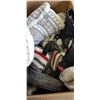 Image 3 : LARGE BOX OF NEW BOOTS AND SLIPPERS - KIDS AND LADIES