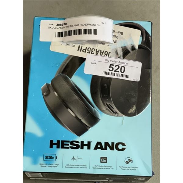 SKULLCANDY HESH ANC HEADPHONES - WORKING