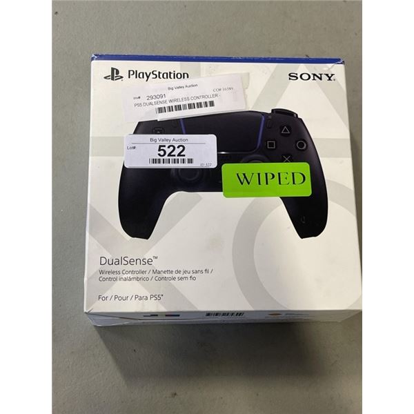 PS5 DUALSENSE WIRELESS CONTROLLER - TESTED WORKING, RETAIL $94