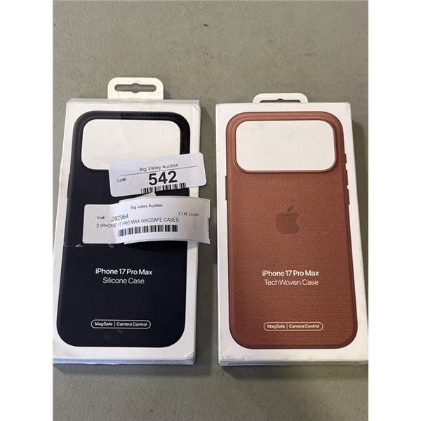 2 IPHONE 17 PRO MAX MAGSAFE CASES