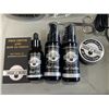 Image 6 : 4 NEW GROW A BEARD KITS, INCLDUING ELECTRIC BRUSH, WOOD BRUSH AND COMB, BEARD WASH ETC