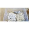 Image 2 : BOX OF CANDLE HOLDERS AND TRAY OF RADIANCE TEA LIGHTS