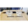 Image 3 : BOX OF CANDLE HOLDERS AND TRAY OF RADIANCE TEA LIGHTS