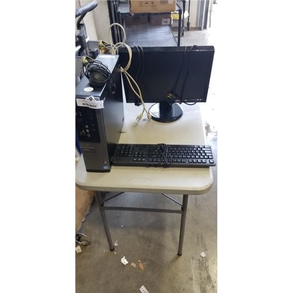 DELL I5 3RD GEN 2TB HDD 8GB DDR3 RAM CPU WITH MONITOR, KEYBOARD AND MOUSE