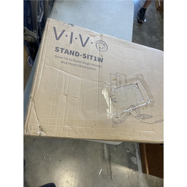 SIT TO STAND SINGLE MONITOR WORK STATION