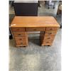 Image 2 : VINTAGE SOLID WOOD DESK W/ CHAIR