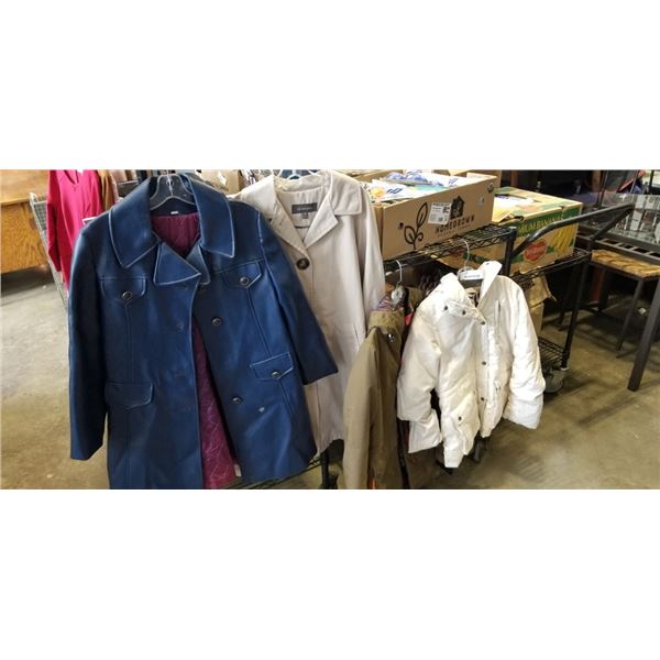 4 LADIES DESIGNER COATS