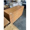 Image 2 : MAPLE FINISH 10 DRAWER DRESSER