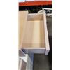 Image 2 : PAIR OF MODERN SINGLE DRAWER LOW SIDE TABLES