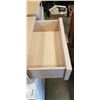 Image 4 : PAIR OF MODERN SINGLE DRAWER LOW SIDE TABLES