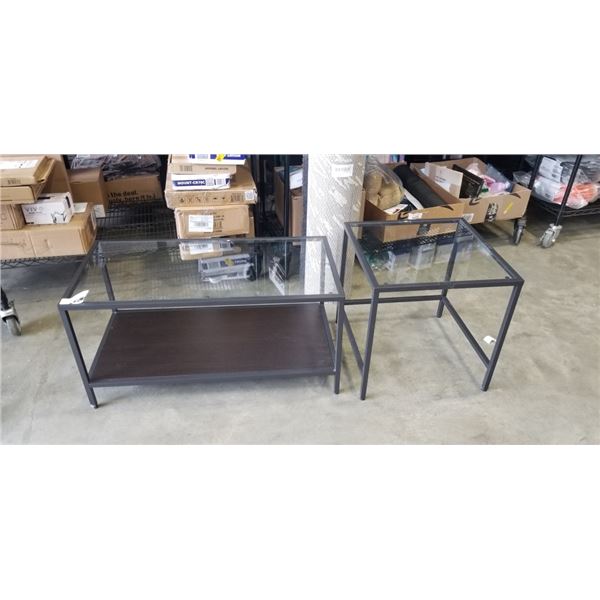 2 PIECE COFFEE TABLE SET