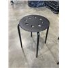 Image 3 : SET OF 3 PLASTIC STACKING STOOLS