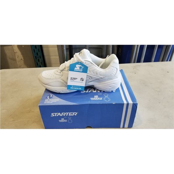 NEW STARTER AIR TRAVERSE WOMANS SHOES. SIZE 9.5. WHITE COLOR