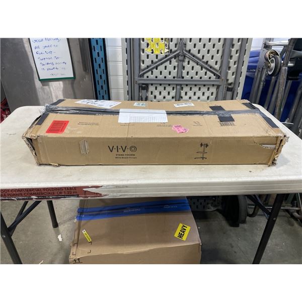 VIVO WHITE MOBILE TV CART