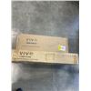 Image 1 : VIVO BLACK ELECTRIC DUAL MOTOR DESK FRAME AND BLACK EXTRA LONG UNDER DESK DRAWER
